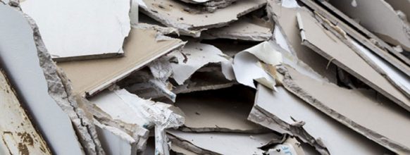 Broken Plaster Board